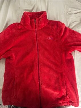 The North Face Women’s Red Plush Full-Zip Jacket